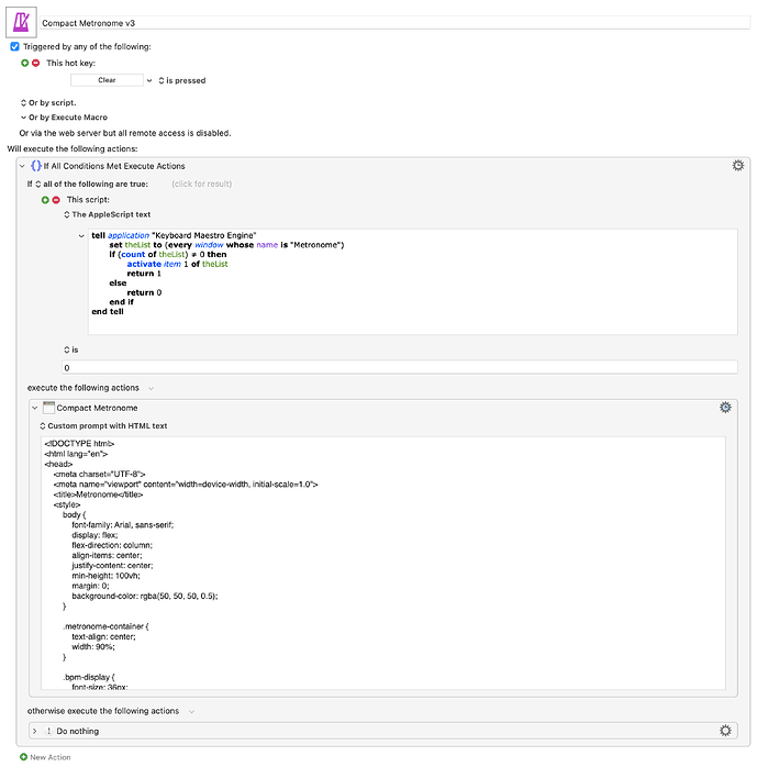 Keyboard Maestro Export