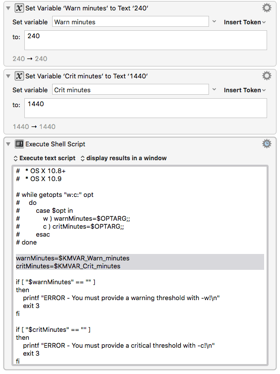 How Do I Execute Shell Script That Requires Arguments Questions Suggestions Keyboard Maestro Discourse