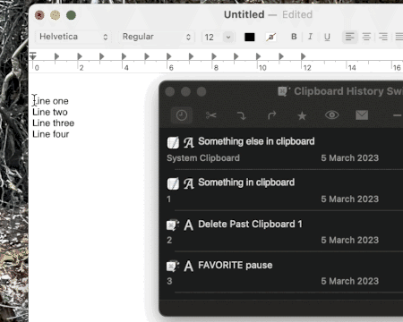 EXAMPLE Sequential Paste of Lines in Clipboard Entry v2.00