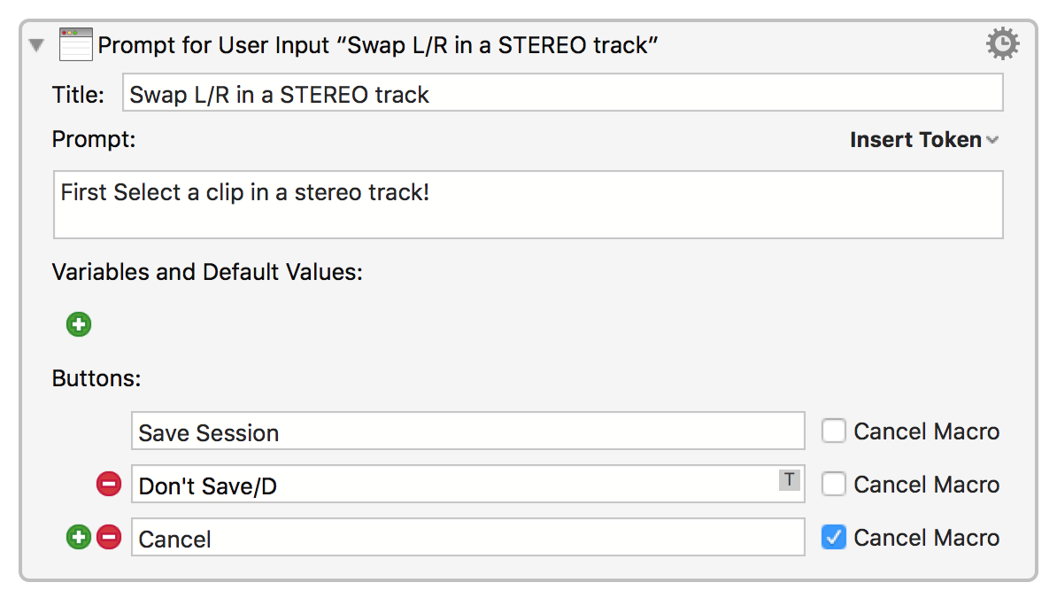 keyboard maestro user input