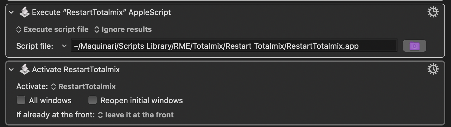 What is the best way to run an apple script .app from KM? - Questions ...