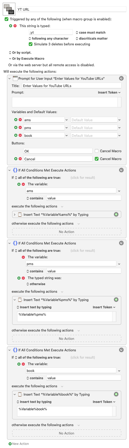 Keyboard Maestro Export