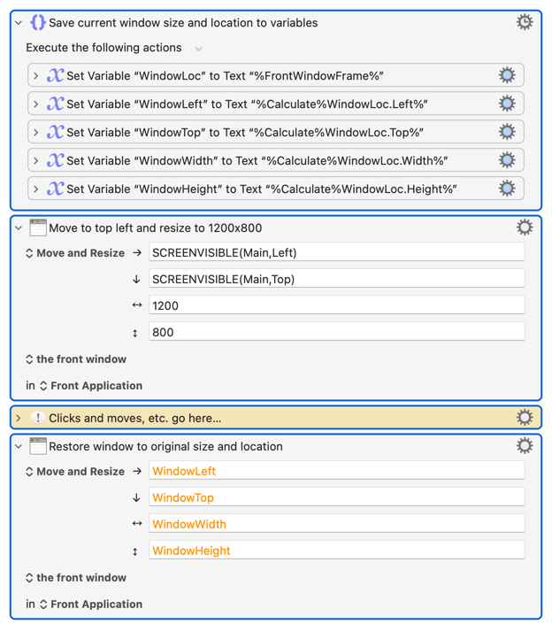 Keyboard Maestro Export