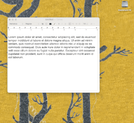 EXAMPLE Copy Selected Text in TextEdit App by Clicking and Dragging-Animated GIFF Small 12fps