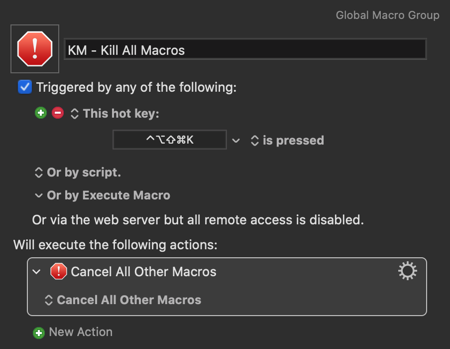 Activate/Deactivate Macro Group action not working after v8.0