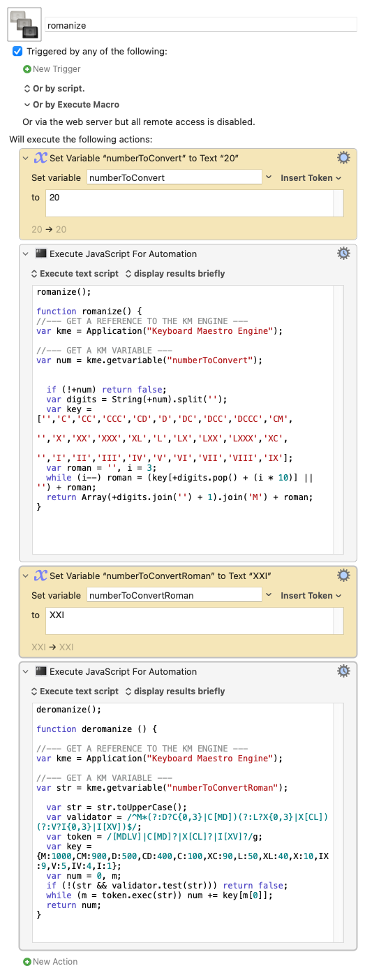 Keyboard Maestro Export
