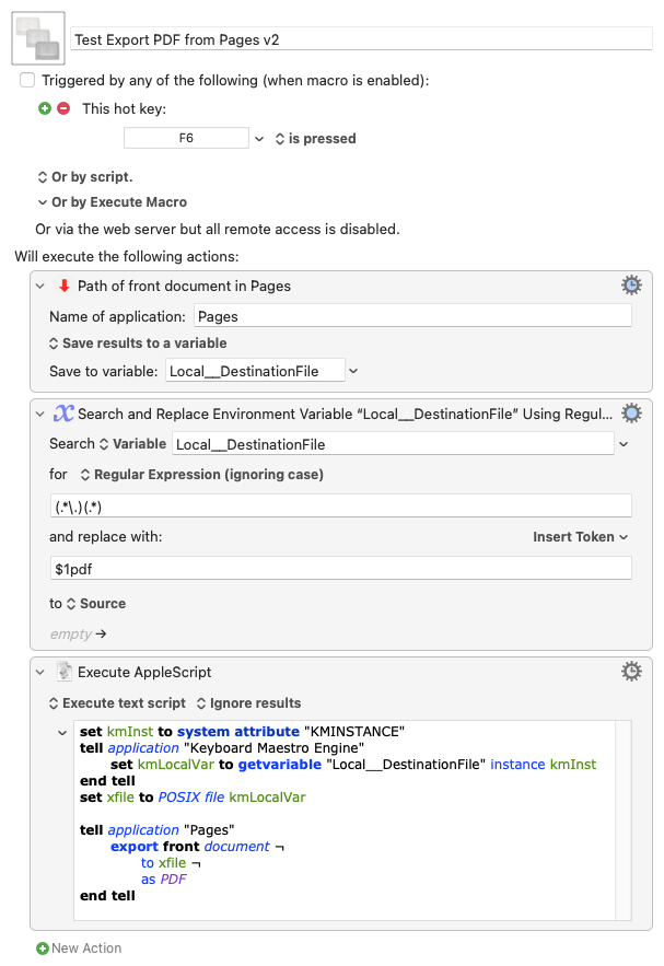 Keyboard Maestro Export