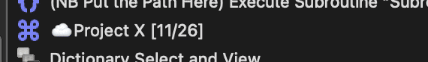 Rename Macro with emoji
