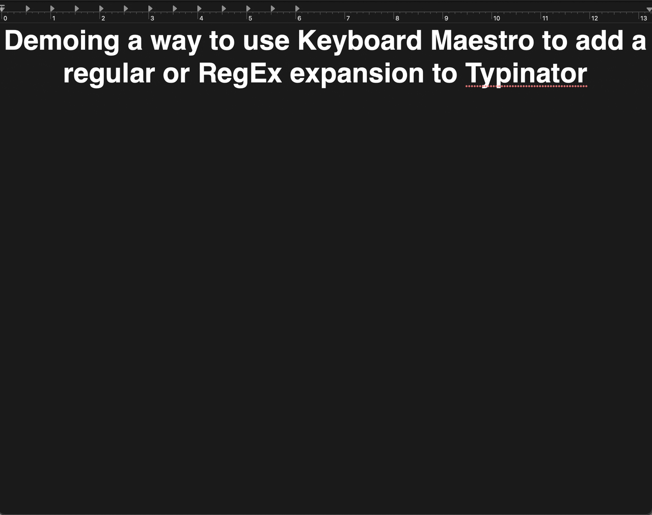 Typinator add expansion macro (part 1)