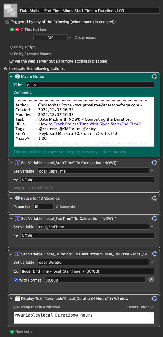 Keyboard Maestro Export
