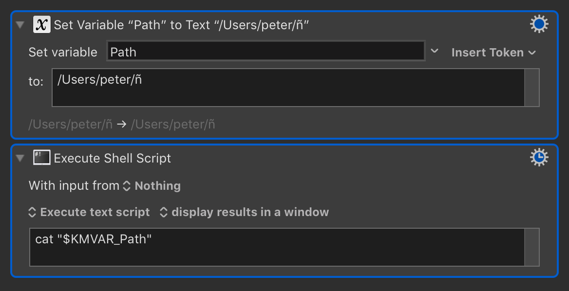 Bug With Kmvar For Special Chars Questions Suggestions Keyboard Maestro Discourse