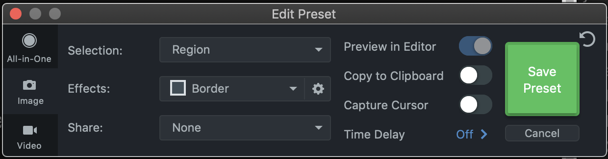 How To Select Some Commands In Snagit Using Macros From Keyboard Macro Questions Suggestions Keyboard Maestro Discourse