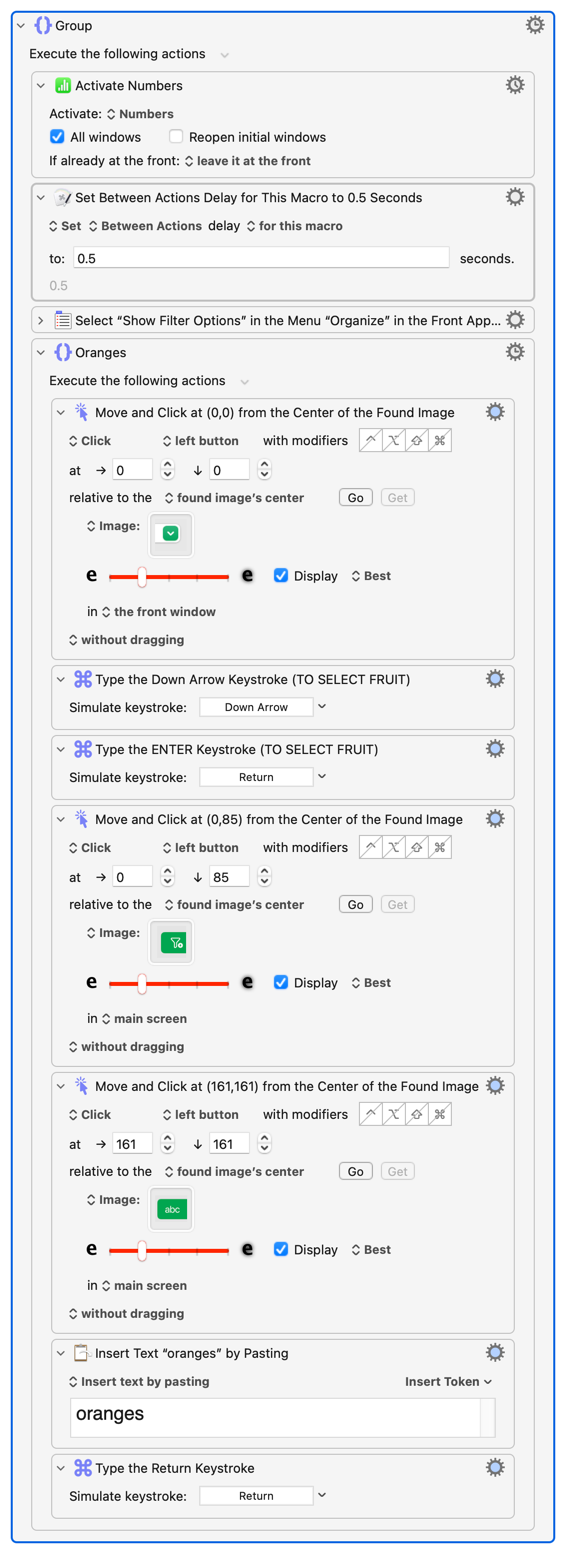 Keyboard Maestro Export