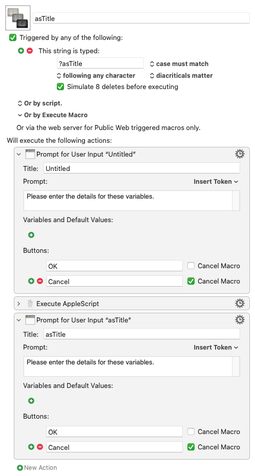 Keyboard Maestro Export